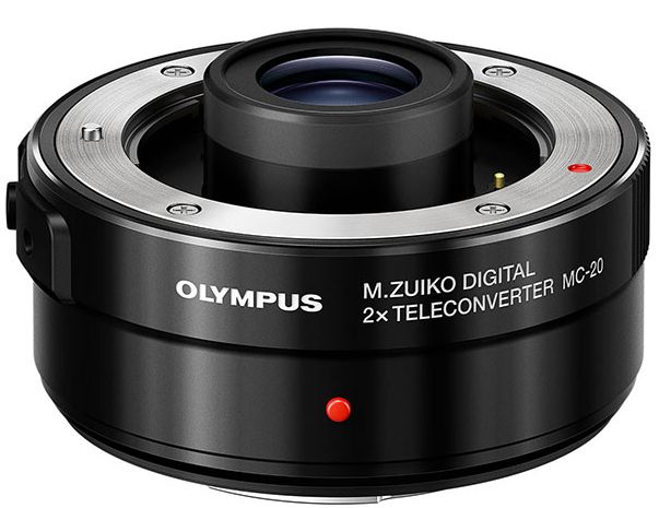 Olympus MC-20 2x Teleconverter Black
