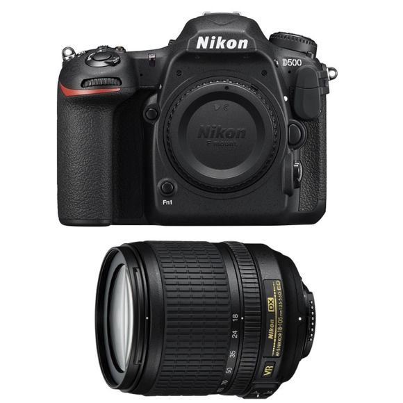 Nikon D500 20.9MP Reflex Camera with AF-S 18-105mm F3.5-5.6G ED VR Lens