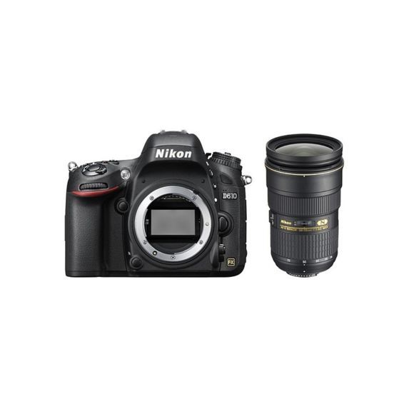 Kit Nikon D610 + Objetivo AF-S 24-70mm f/2.8G ED