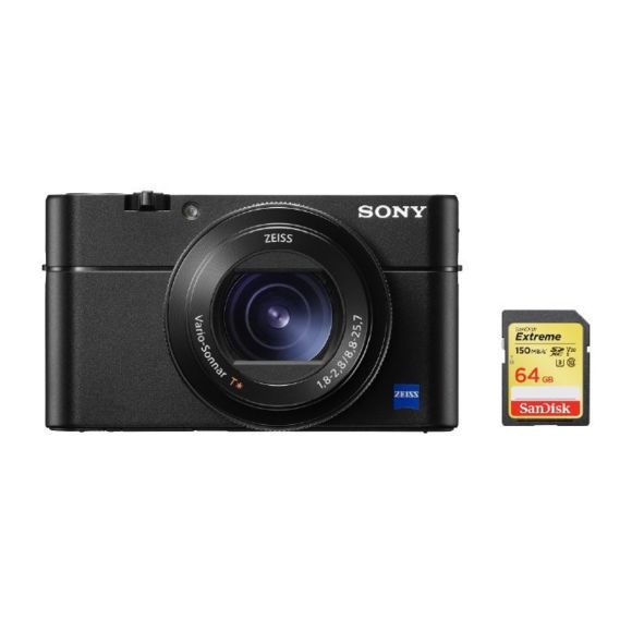 Sony RX100 V Camera with 64GB SD Card