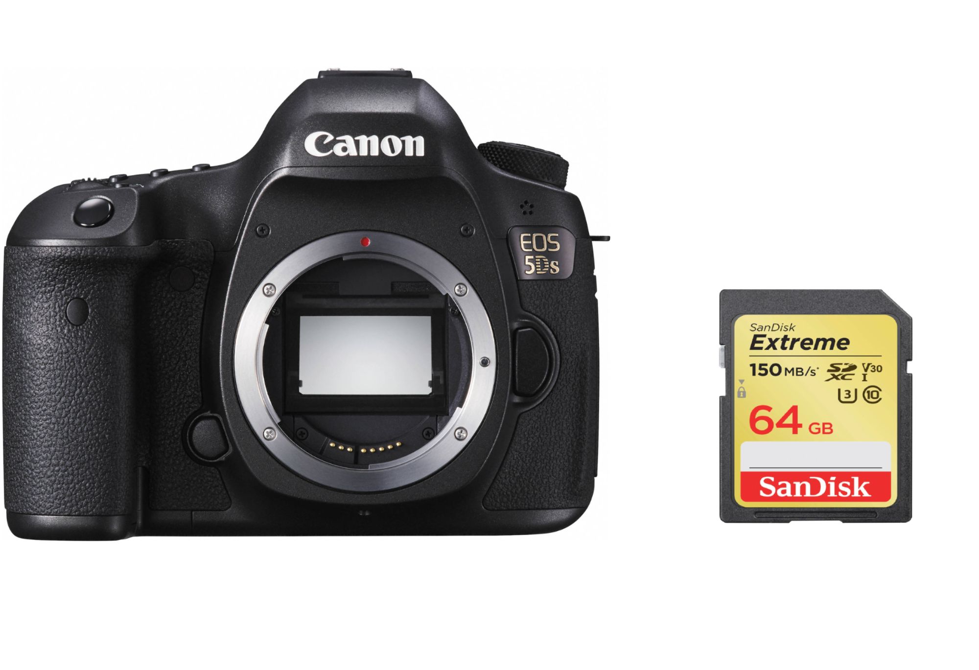 Canon EOS 5DS Reflex 50.6MP Body + 64GB SD Card