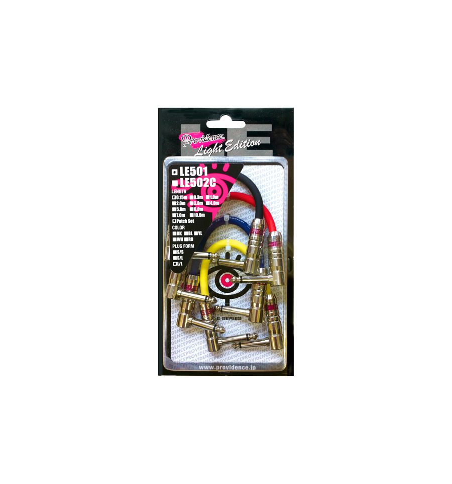 Providence Le501 - 30cm L/L Cable Patch Set (4-Pack)