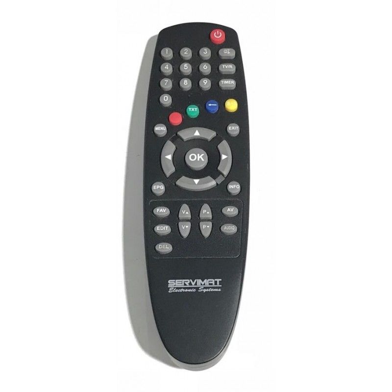 PRO ELECTRO TV Remote Control, Model: SERVIMAT Electronic System (as shown in photo)