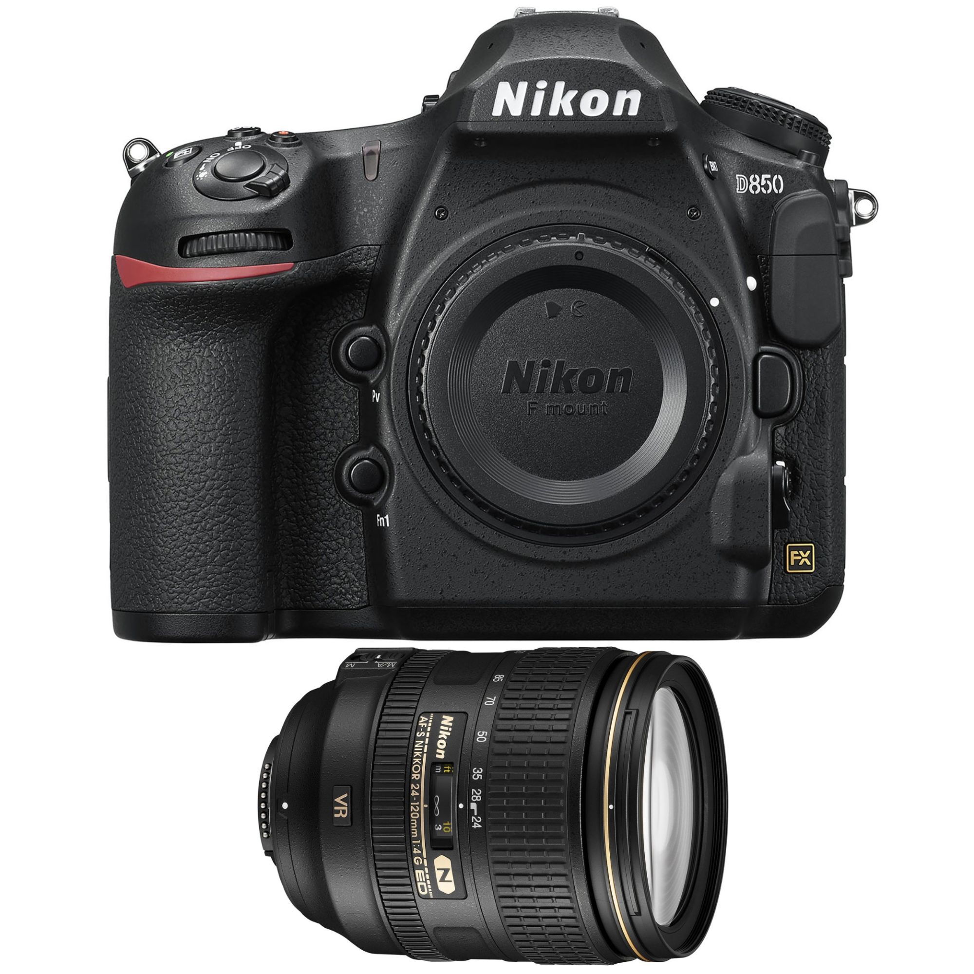 Nikon D850 with AF-S Nikkor 24-120mm F4 G ED VR Lens