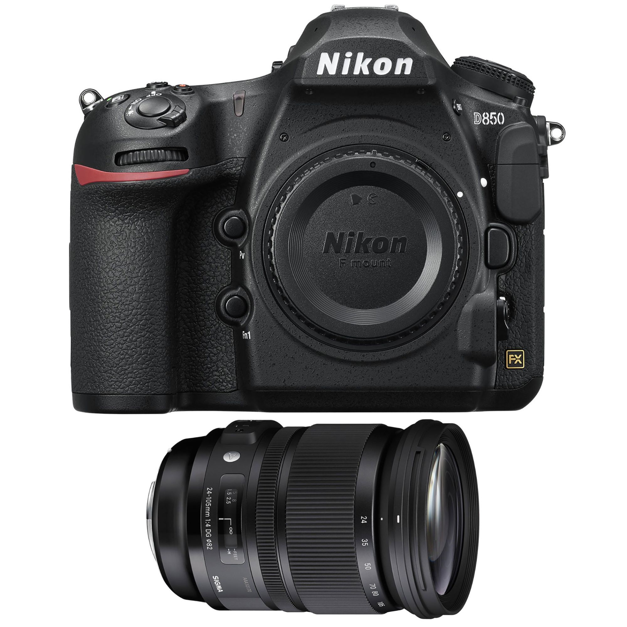 Nikon D850 + Lente Sigma 24-105mm f/4 DG OS HSM Art