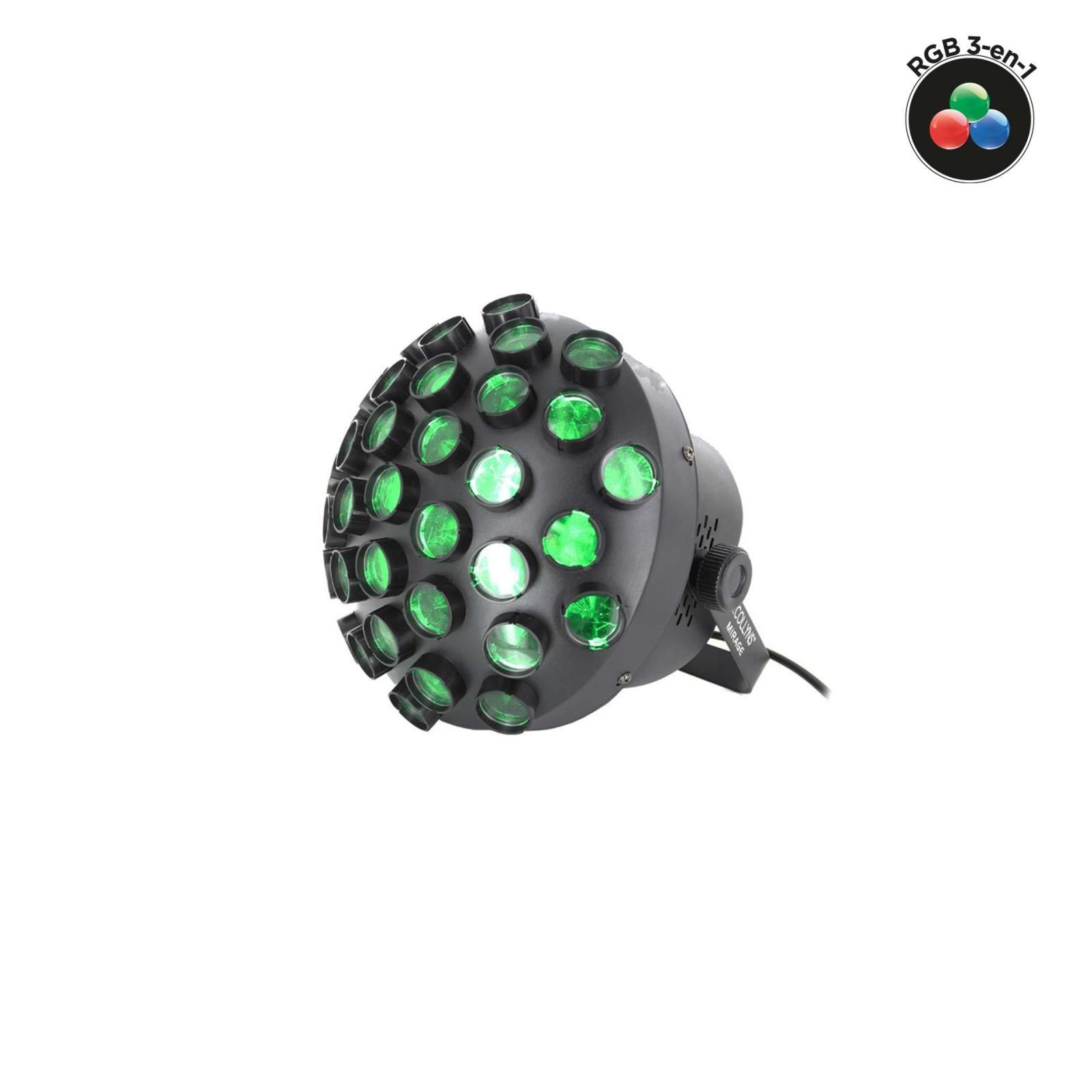 J.COLLYNS MIRAGE - 27x1.5W RGB 3-in-1 Effect Light