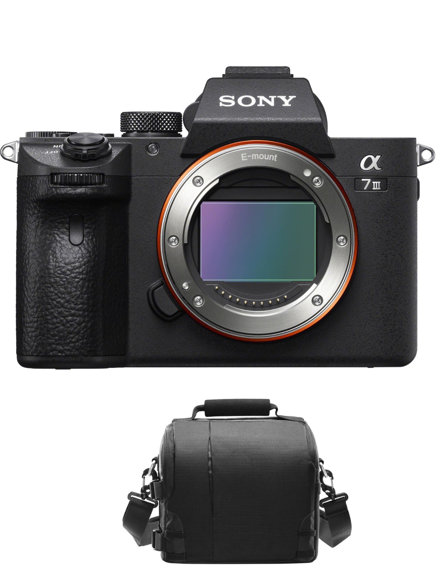 Appareil photo hybride Sony Alpha A7 III 24,2 mégapixels Boîtier + Sac