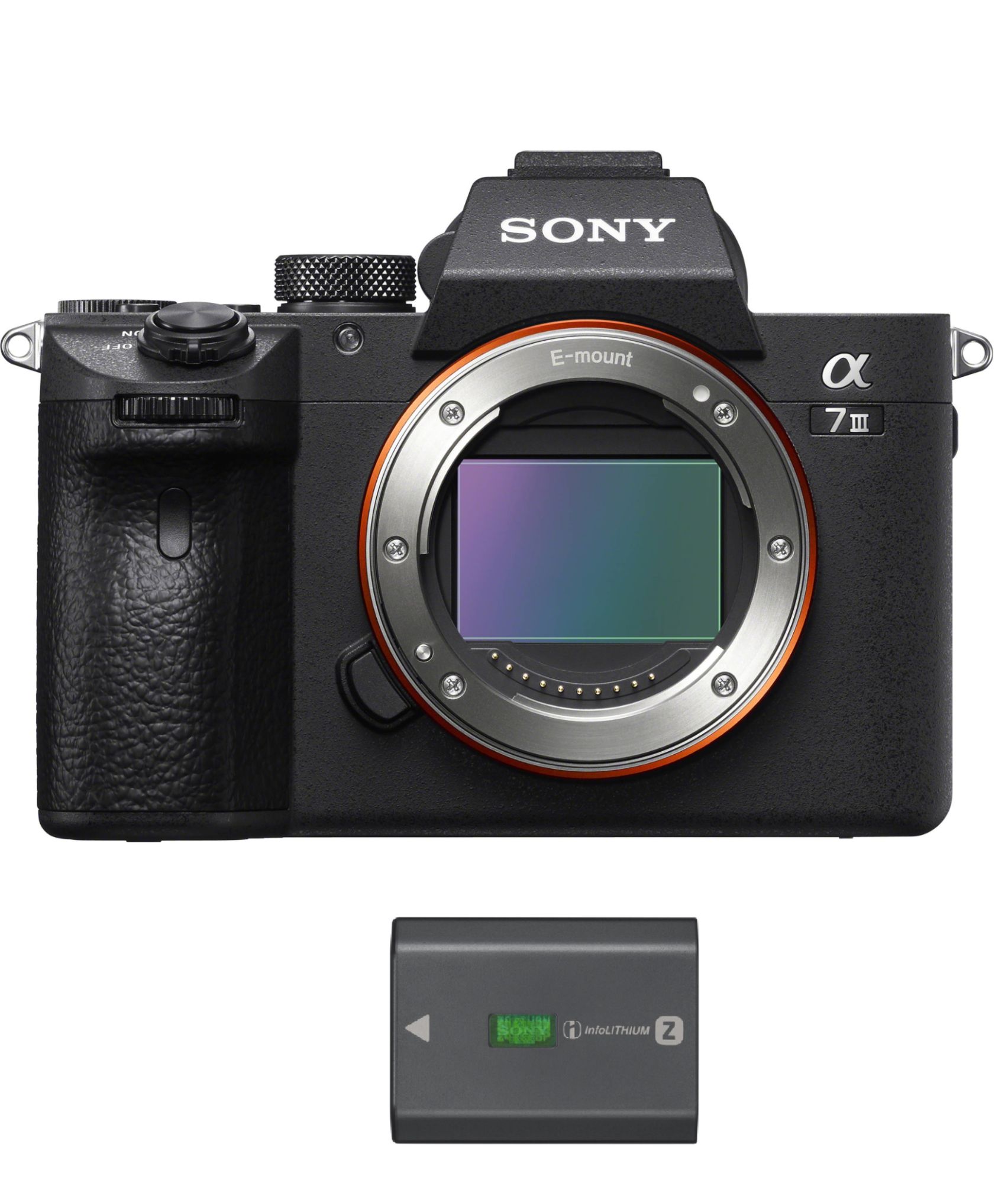 Sony Alpha A7 III 42,4 mégapixels Appareil photo hybride + Batterie NP-FZ100