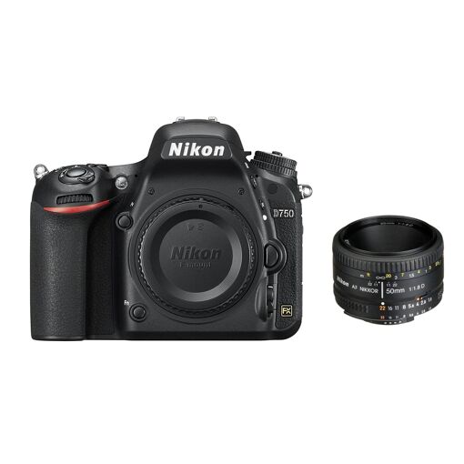 Nikon D750 24.3MP + AF 50mm f/1.8D Lens