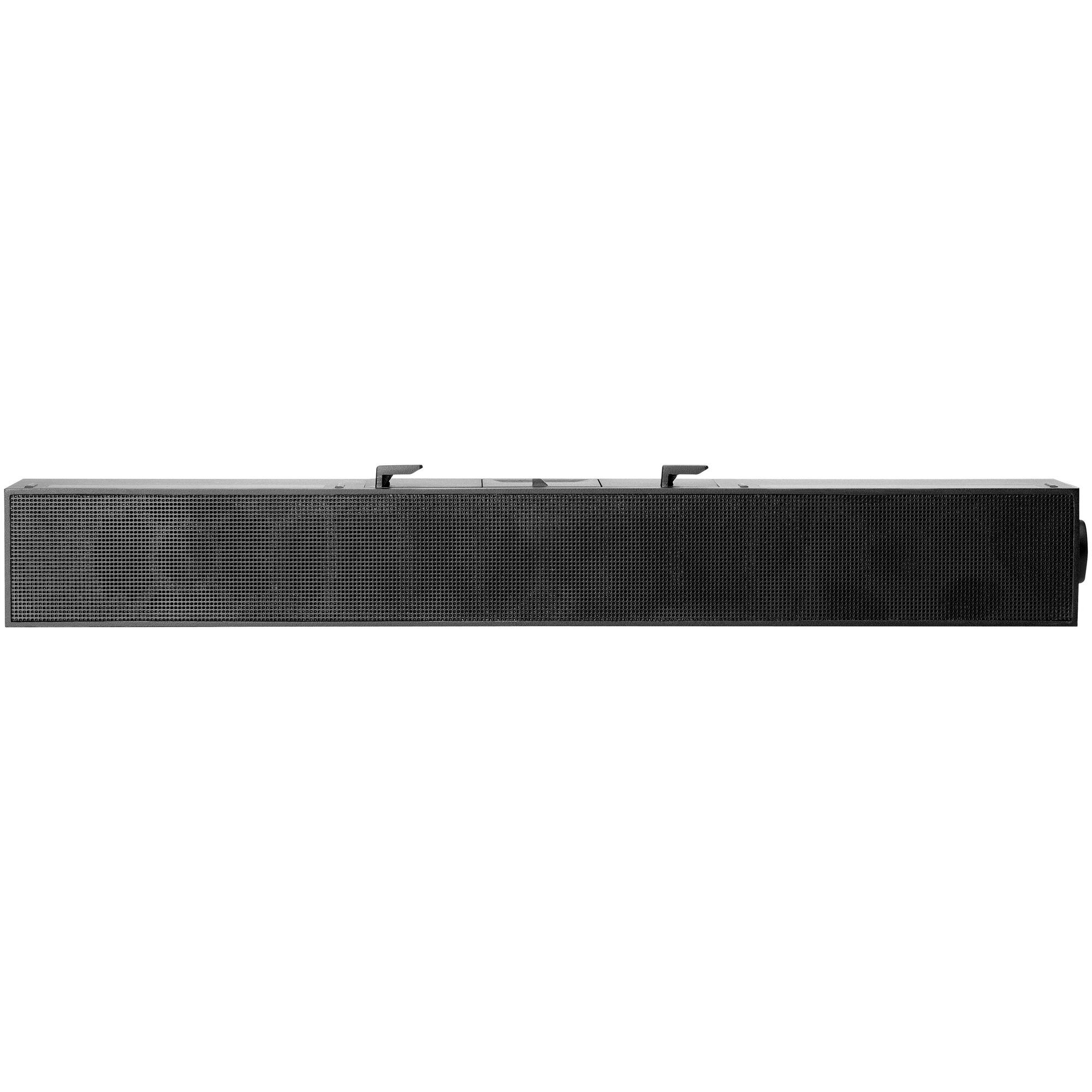 HP S101 - Barre de son - pour moniteur - 2.5 watt - noir (couleur de la grille - noir) - pour HP 280, 34, Z1 G9; Elite 600 G9, 800 G9; EliteDesk 80X G8; Pro 400 G9; ProDesk 405 G8