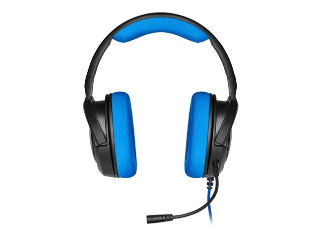 Corsair HS35 Gaming Headset - Wired, Circum-aural Headphone with 3.5mm Jack - Blue