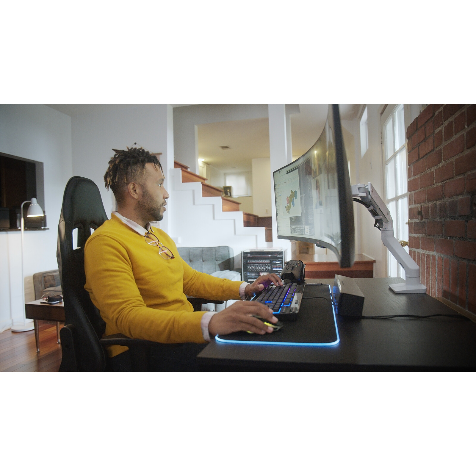 Ergotron HX Single Screen Arm Mount