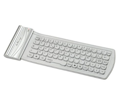 Pixmania Flexible Mini Keyboard - Bluetooth - Silver