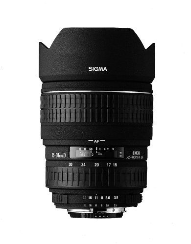 Sigma EX Wide-Angle Lens - 15-30mm f/3.5-4.5 DG DF - Nikon F Mount