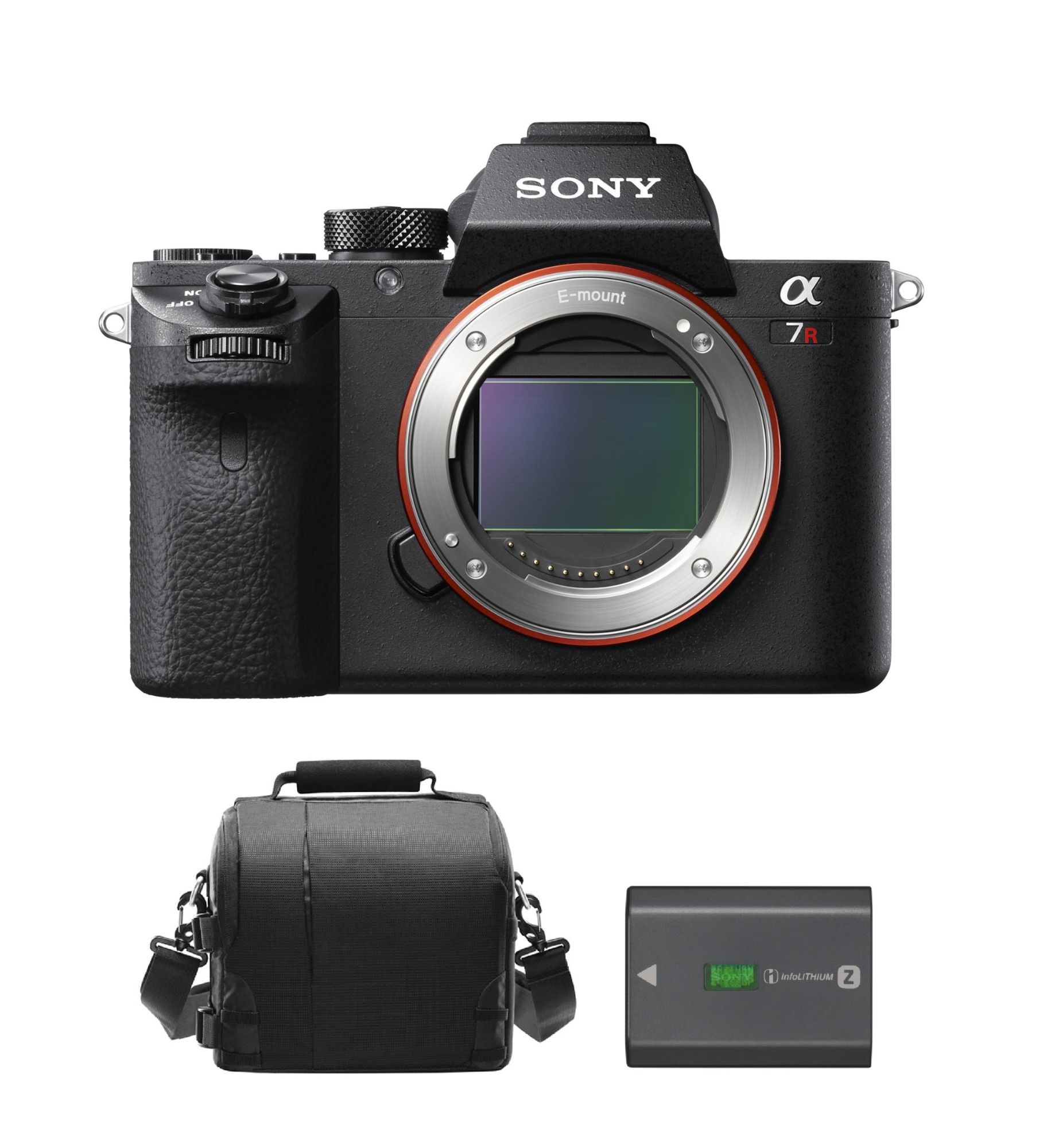 Sony A7R III 42.4MP Hybrid Camera Body + Bag + NP-FZ100 Battery