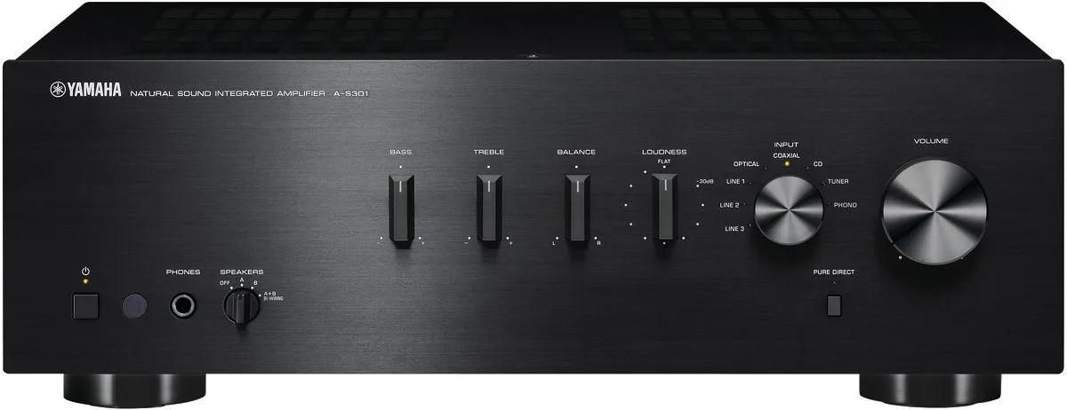 Yamaha A-S301 60W Amplifier - Black
