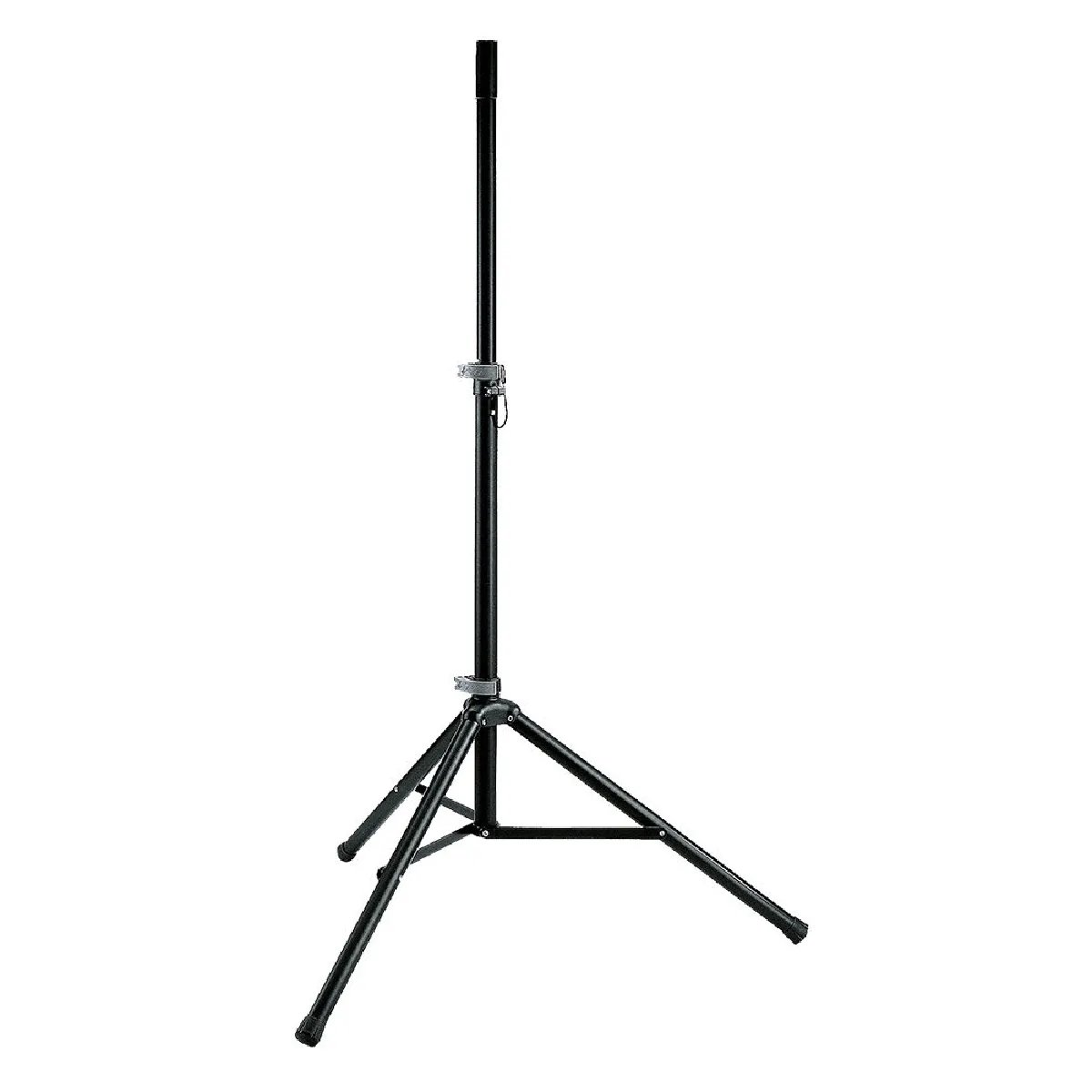 K&M 21450 - Speaker Stand - 35mm Tube - Adjustable Height - Safety Pin - Aluminum - Black