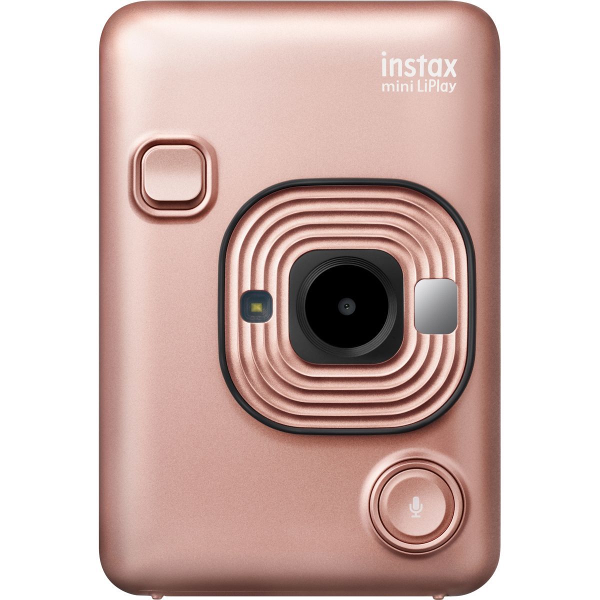 Fujifilm Instax Mini LiPlay Blush Golden - Instant Camera with Photo Printer