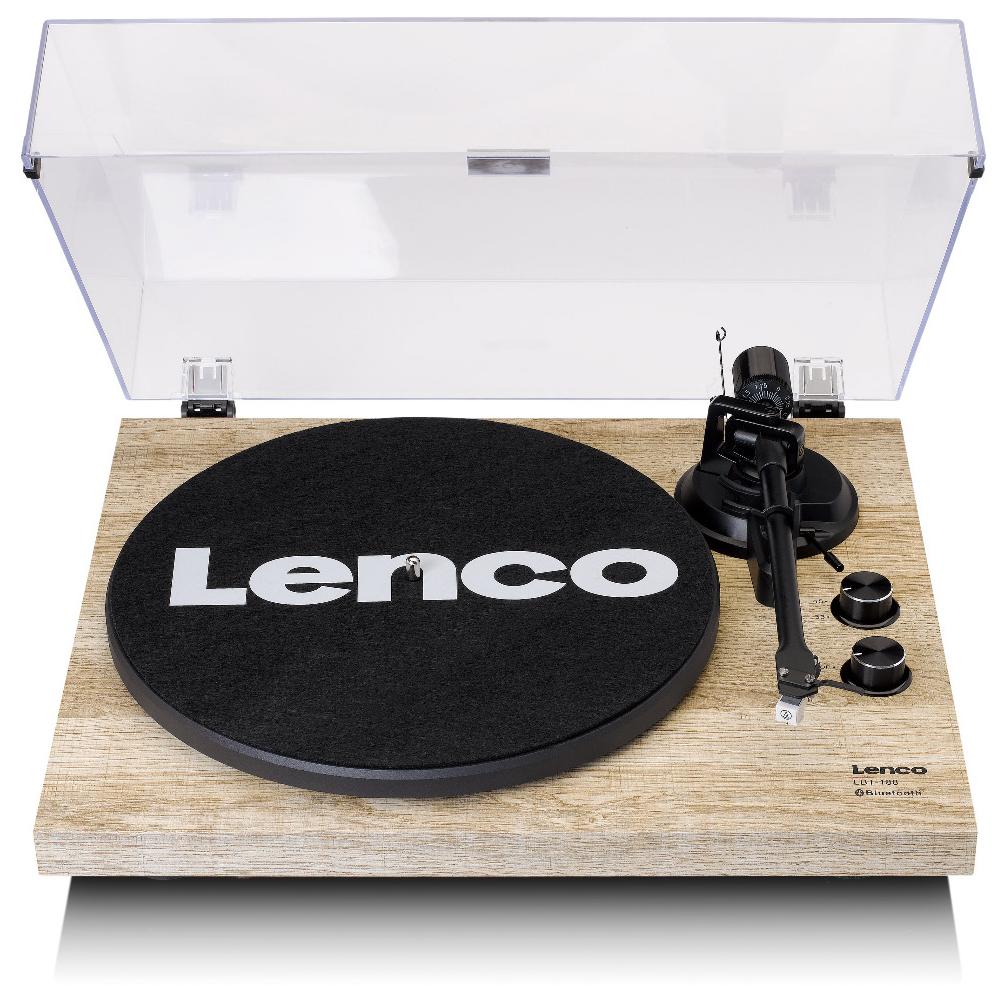 Lenco LBT-188 Belt-Driven Turntable, Beige