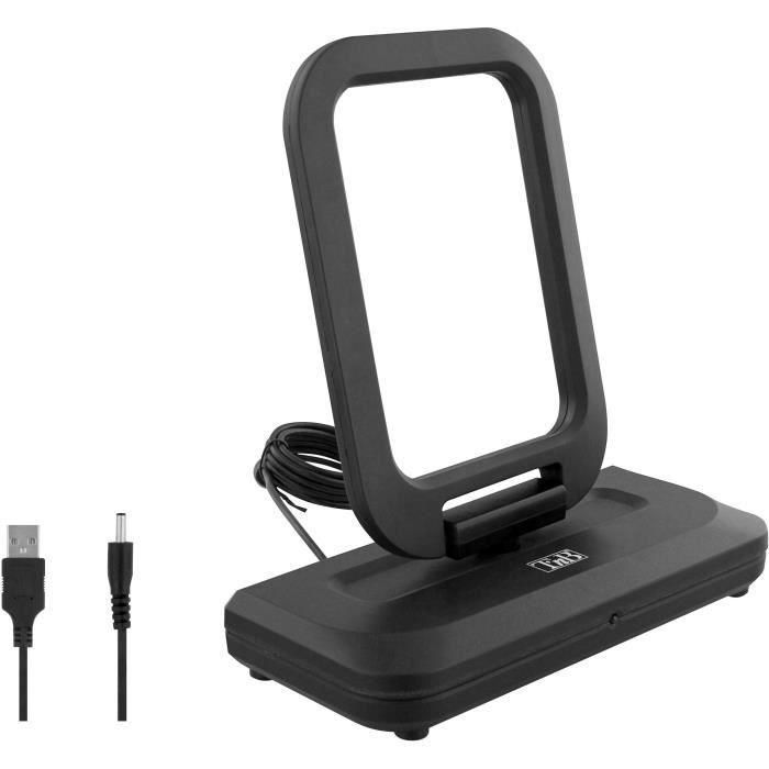 Antenne intérieure TNB 38 dB avec amplificateur intégré