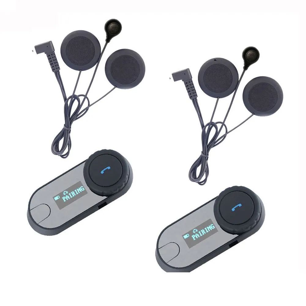 Dotopon TCOMSC 2-Piece LCD Screen FM HIFI Intercom Headset