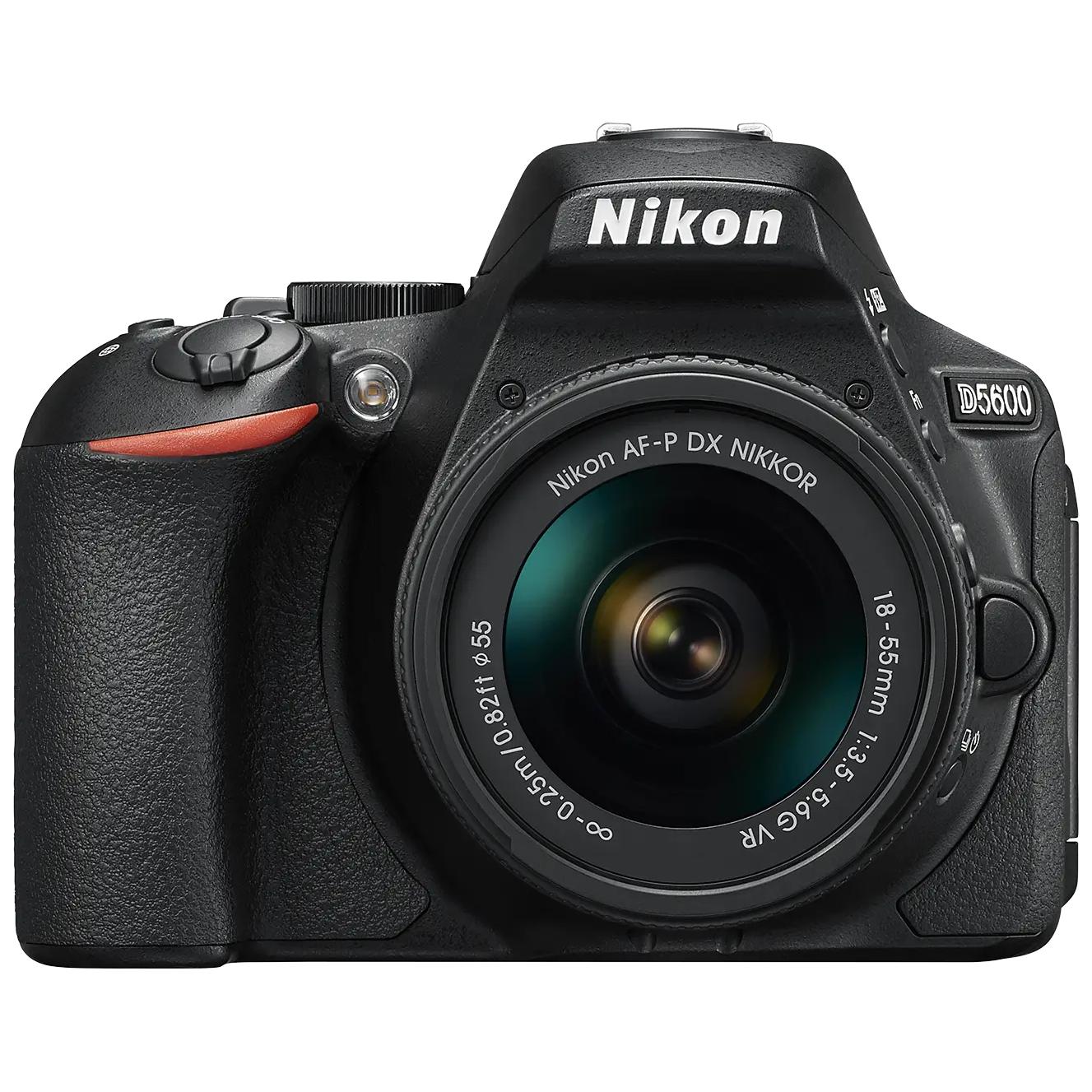 Nikon D5600 24.2MP CMOS SLR Camera Kit Black