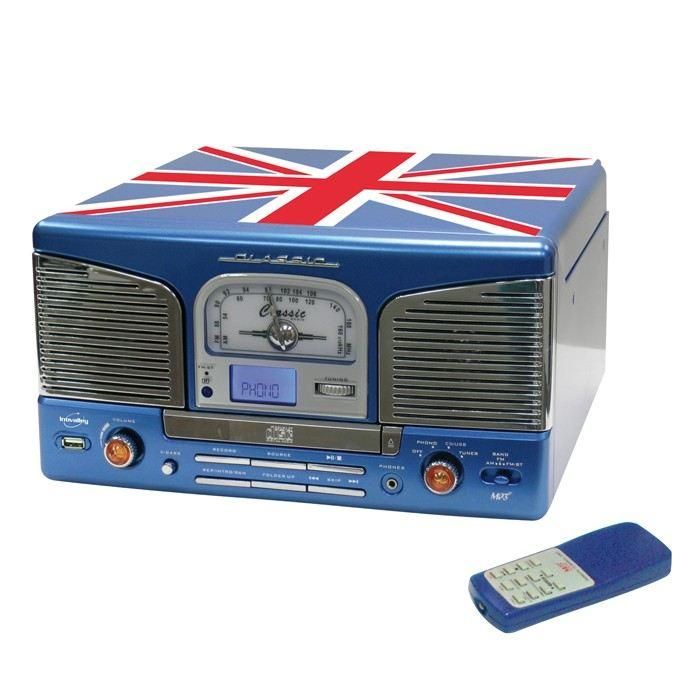 Inovalley Retro-03 UK Hi-Fi Vinyl Player