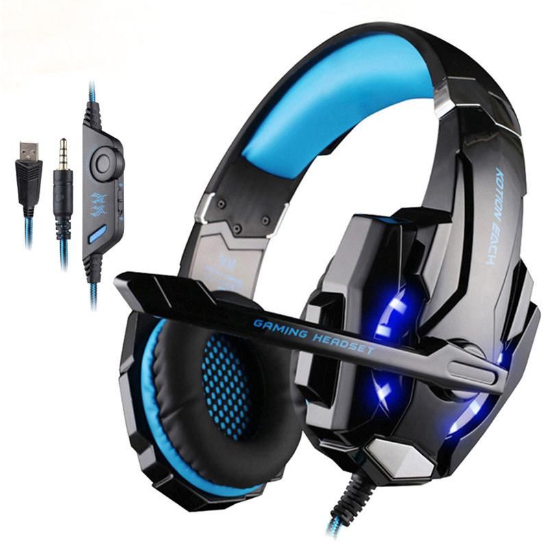 Casque de jeu Kewalker Acekool G9000 pour PlayStation PS4, ordinateur et tablette