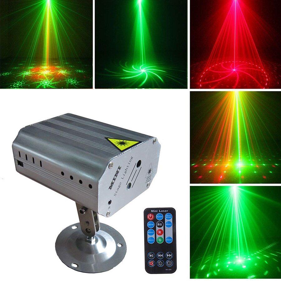Luces proyector láser Kewalker - 24 modelos, rojo y verde