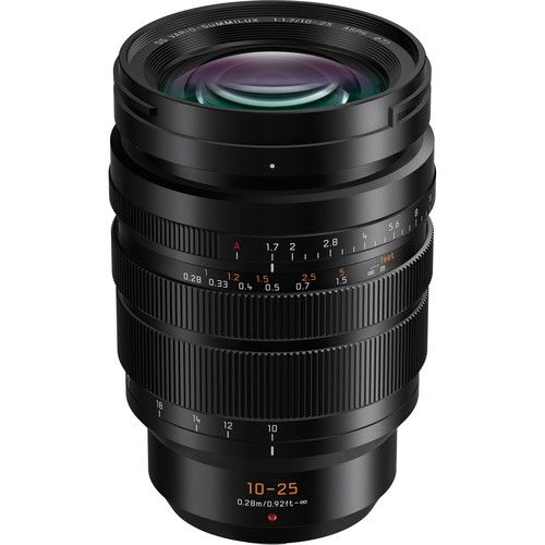Panasonic HX1025GC 10-25mm F1.7 ASPH Black Camera Lens