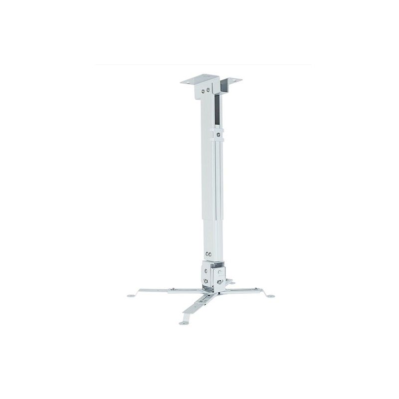 Soporte de techo ajustable Igual STP01-S para proyector - Inclinación 22,5°, Capacidad 18 kg, Blanco