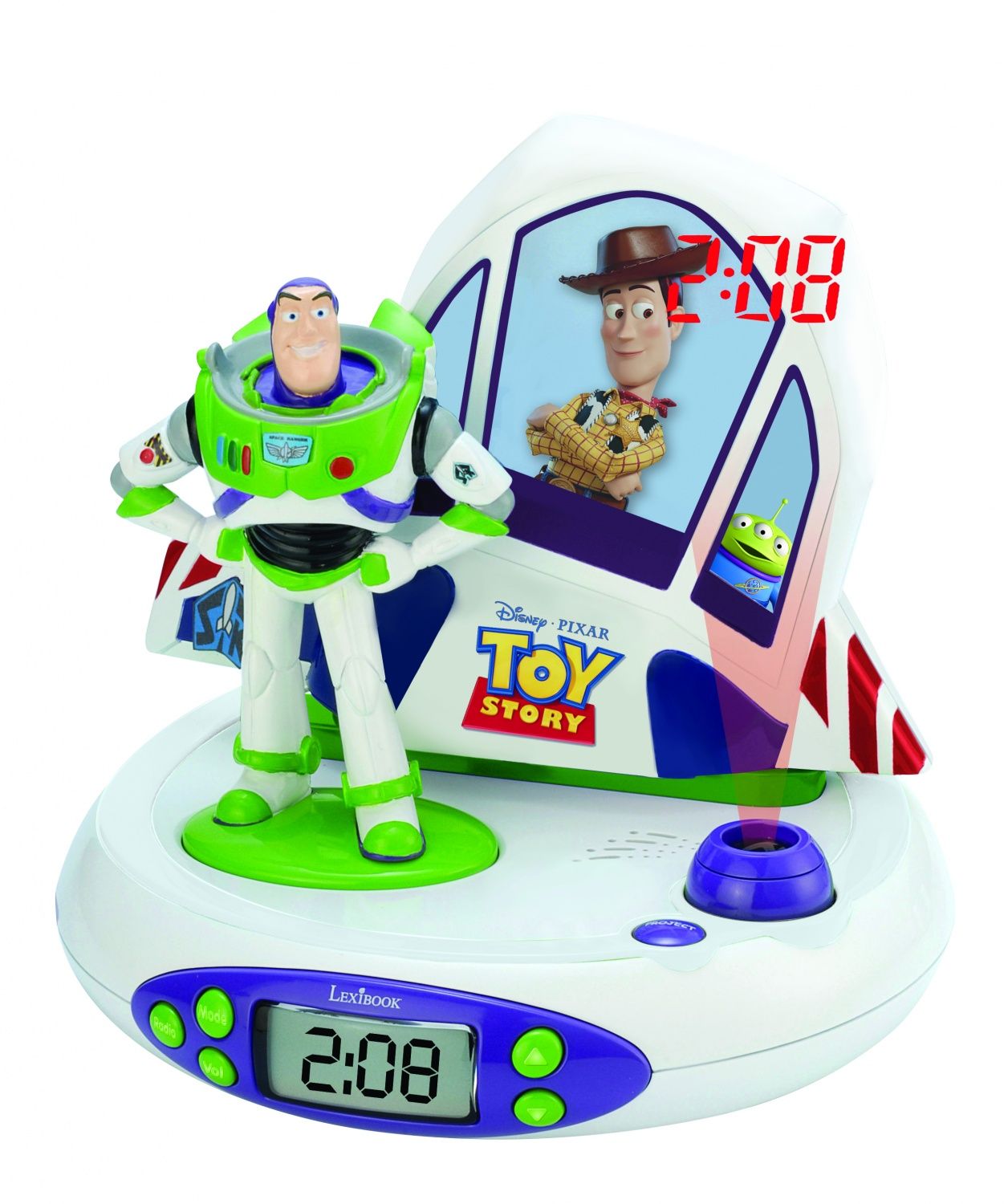 Lexibook Toy Story Projector Alarm Clock