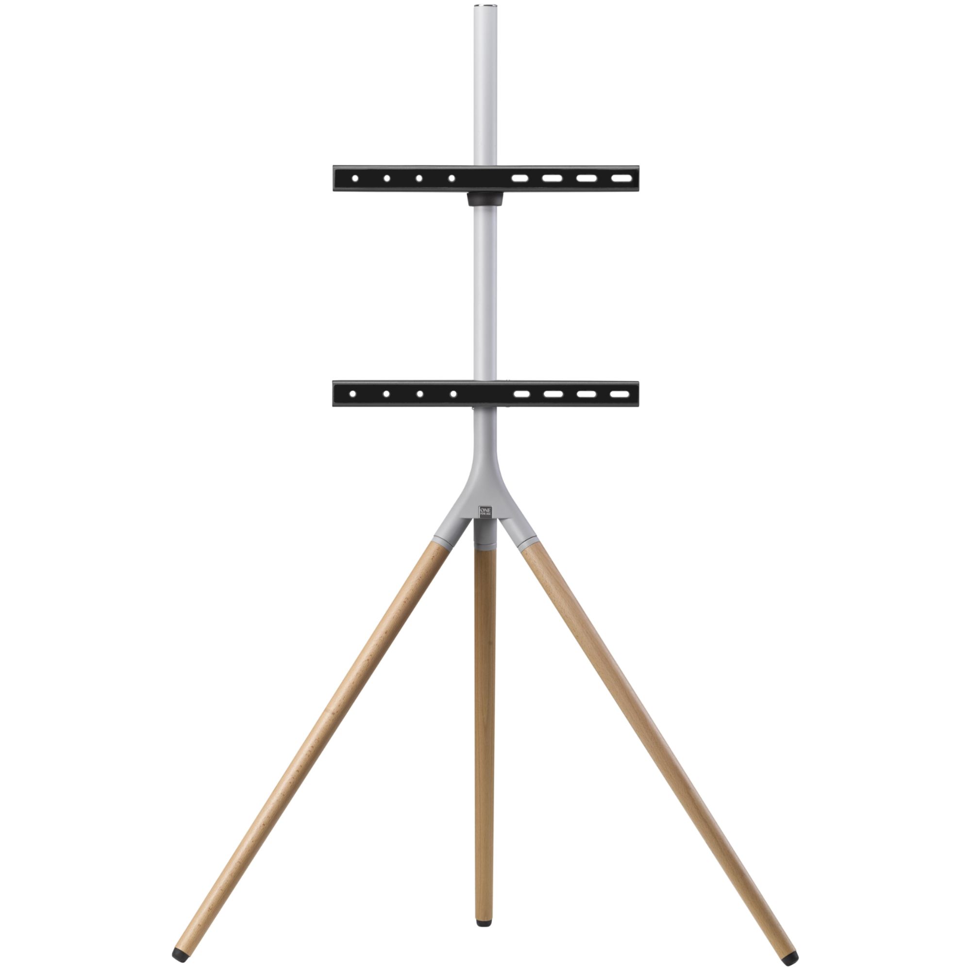 Soporte de televisión con trípode One For All WM 7472, 32-65 pulgadas, Caoba, Acero Gris
