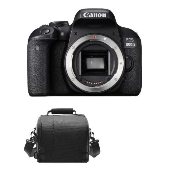 Canon EOS 800D 24.2MP Reflex Camera + Bag