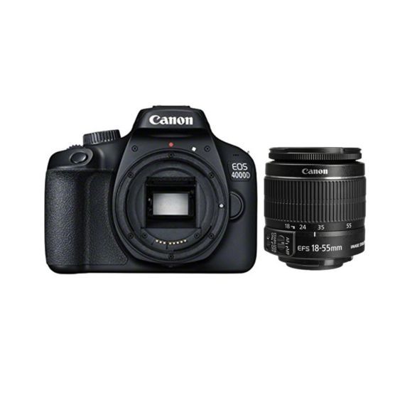 Canon EOS 4000D 18MP Kit with EF-S 18-55mm f/3.5-5.6 IS II Lens