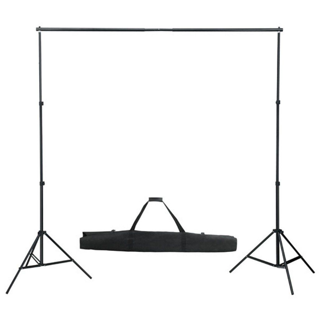 Adjustable Photo & Video Background Support 155-300 cm with Helloshop26 Bag