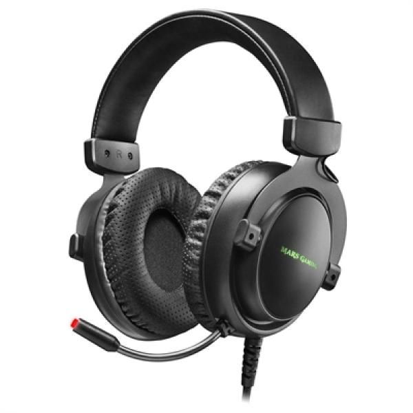 Mars Gaming MH4X Gaming Headset - Black/Gray