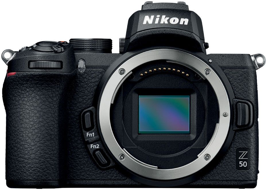 Nikon Z50 Mirrorless Camera with FTZ Adapter Ring
