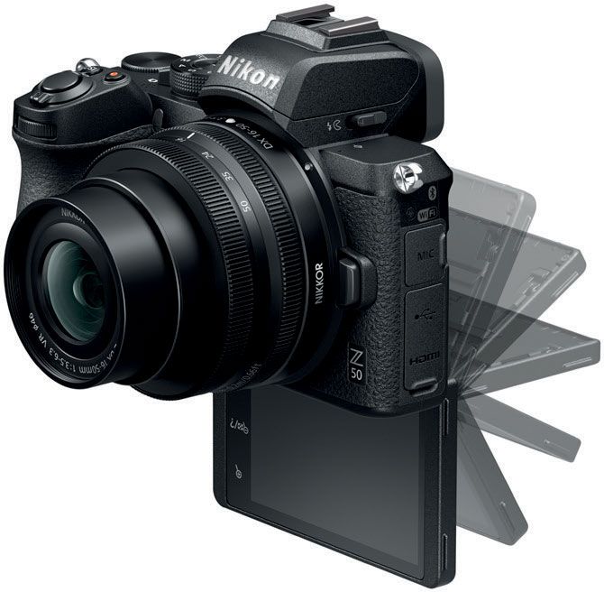 Nikon Z50 Mirrorless Camera + 16-50mm Lens + FTZ Adapter Ring