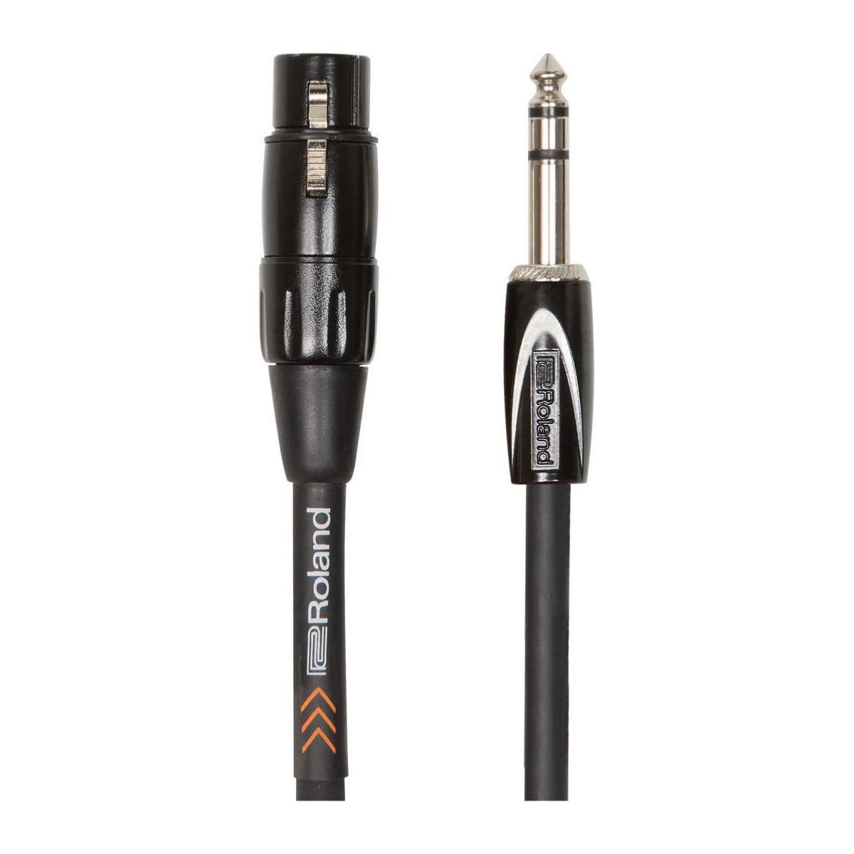 Roland RCC-3-TRXF 1m Microphone Cable - TRS-XLR Female