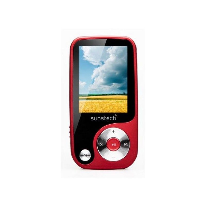 Sunstech Thorn 4GB MP4 Player - Red