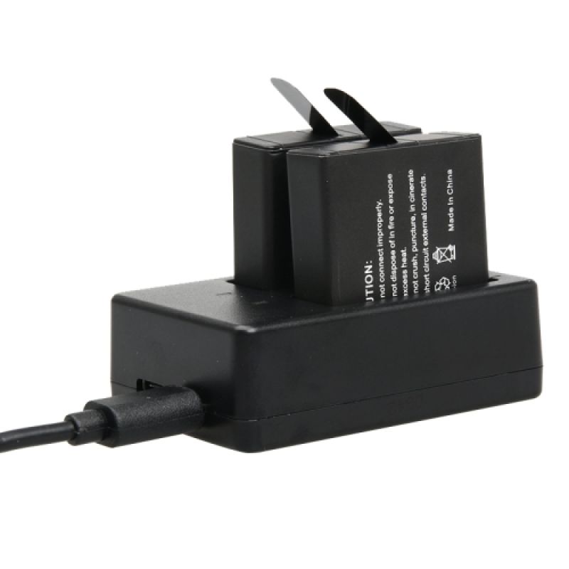 Chargeur de batterie GoPro HERO5 à double port