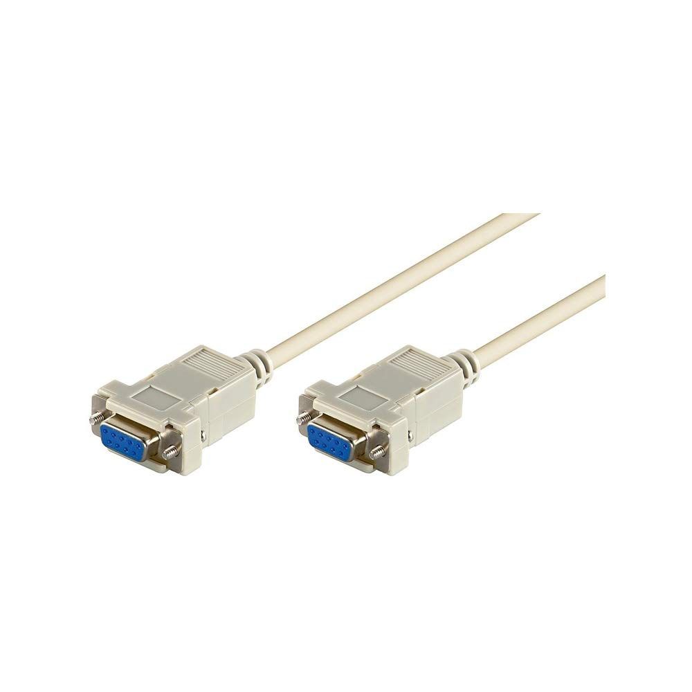 Goobay D-SUB 9-Pin Female-Female Cable, Null Modem Series