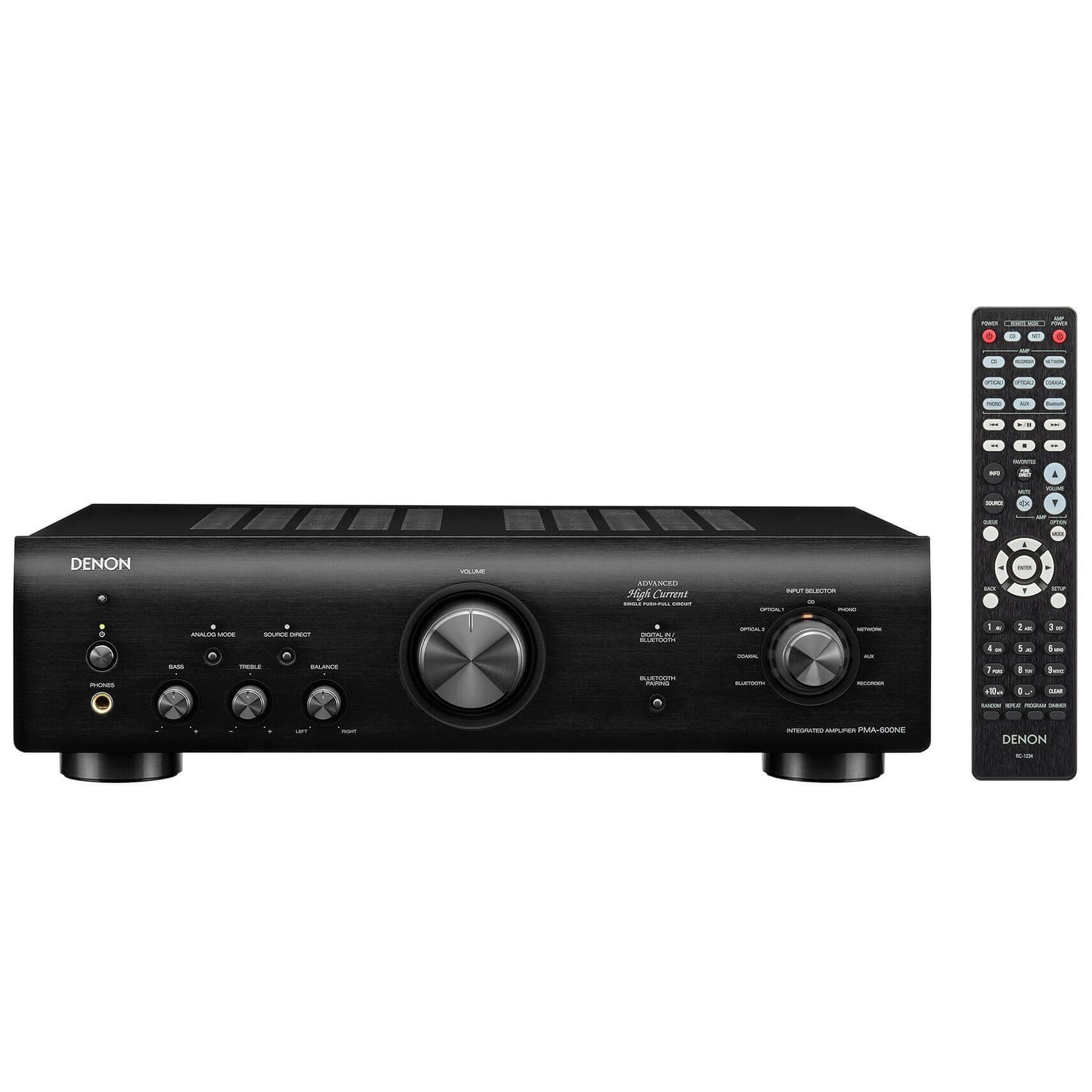 Denon PMA-600NE 2.0 Channel Home Amplifier - Black