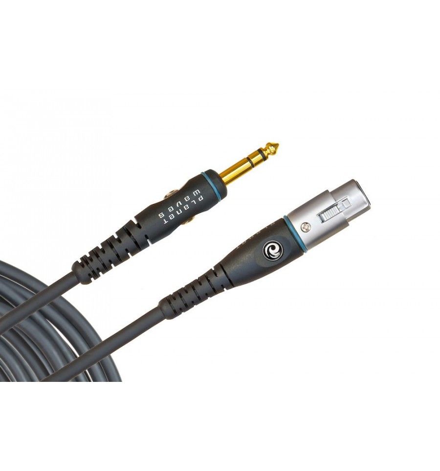 Planet Waves PW-GM-10 - Micro Cable, XLR Female to 1/4' Male, 3 m