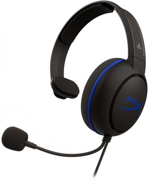 HyperX Cloud Chat Headset - Circum-aural Wired Gaming Headset with 3.5mm Jack for PlayStation 4, PS4 Pro, and PS4 Slim