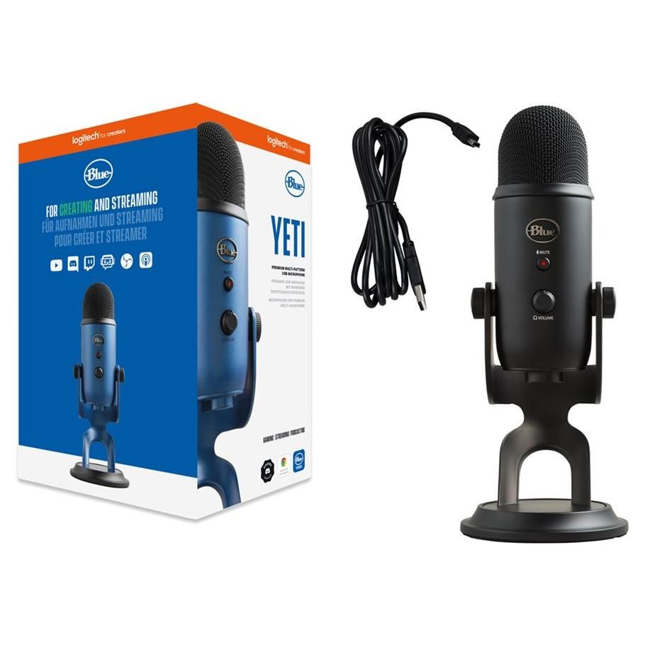 Logitech Blue Microphones Yeti - 10th Anniversary Edition - USB Microphone - Black