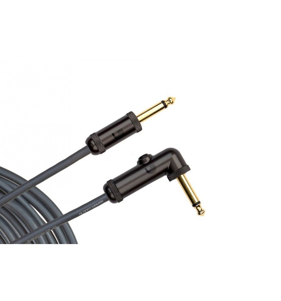 Planet Waves PW-AGRA-10 - 3 Meter Straight-Angle Instrument Cable with Circuit Breaker
