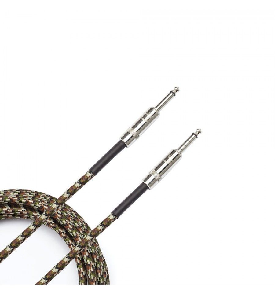 Cable de instrumento tratado Planet Waves PW-BG-20CF, 6 m Camuflaje