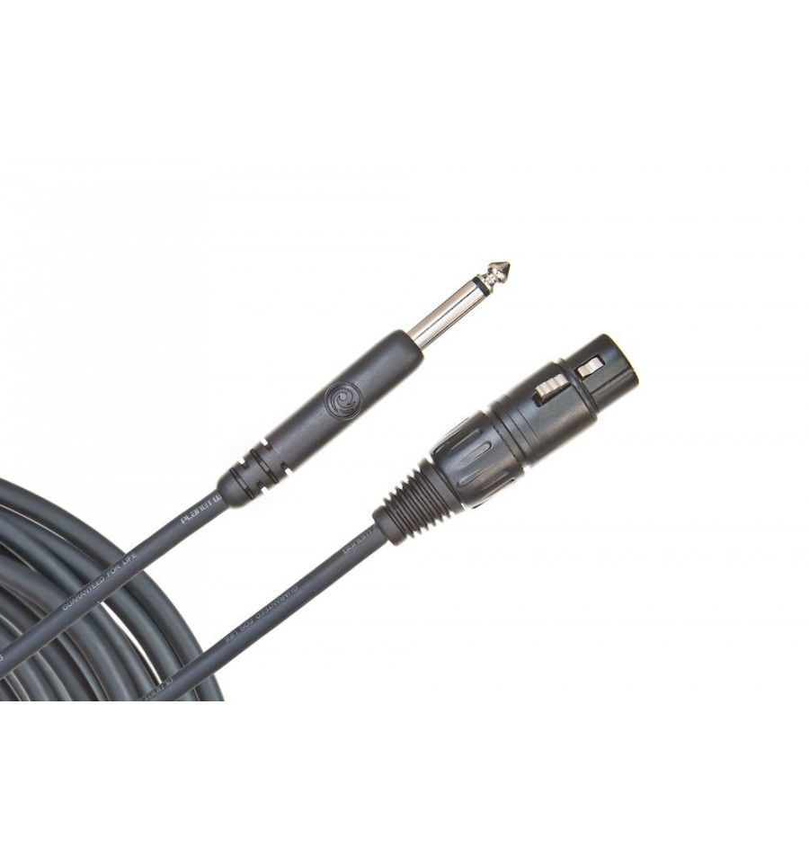 Planet Waves PW-CGMIC-25 - Classics Unbalanced Micro Cable, XLR to 1/4'', 7.6m